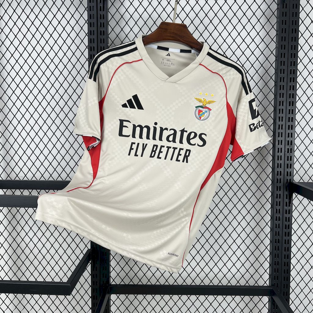 Benfica 2025-26 Away Football Jersey