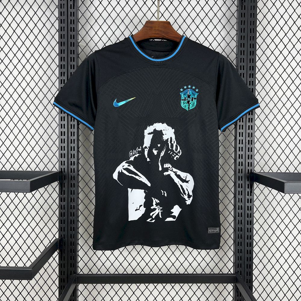 Brazil 2022 Charles Oliveira Special Football Jersey