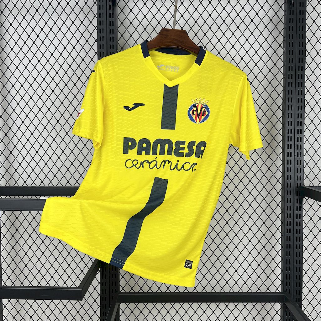 Top 1:1 Villarreal CF 2025-26 Home Football jersey