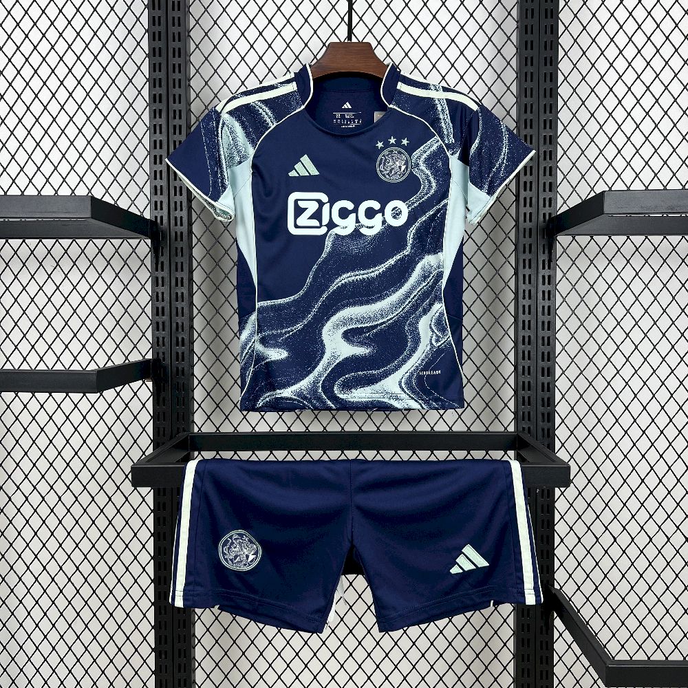 Ajax 2025-26 Away Kids Kit