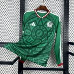 Mexico 2026 World Cup Home Long Sleeve Football Jersey