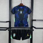 Brazil 2026 World Cup Away Kids Kit Size