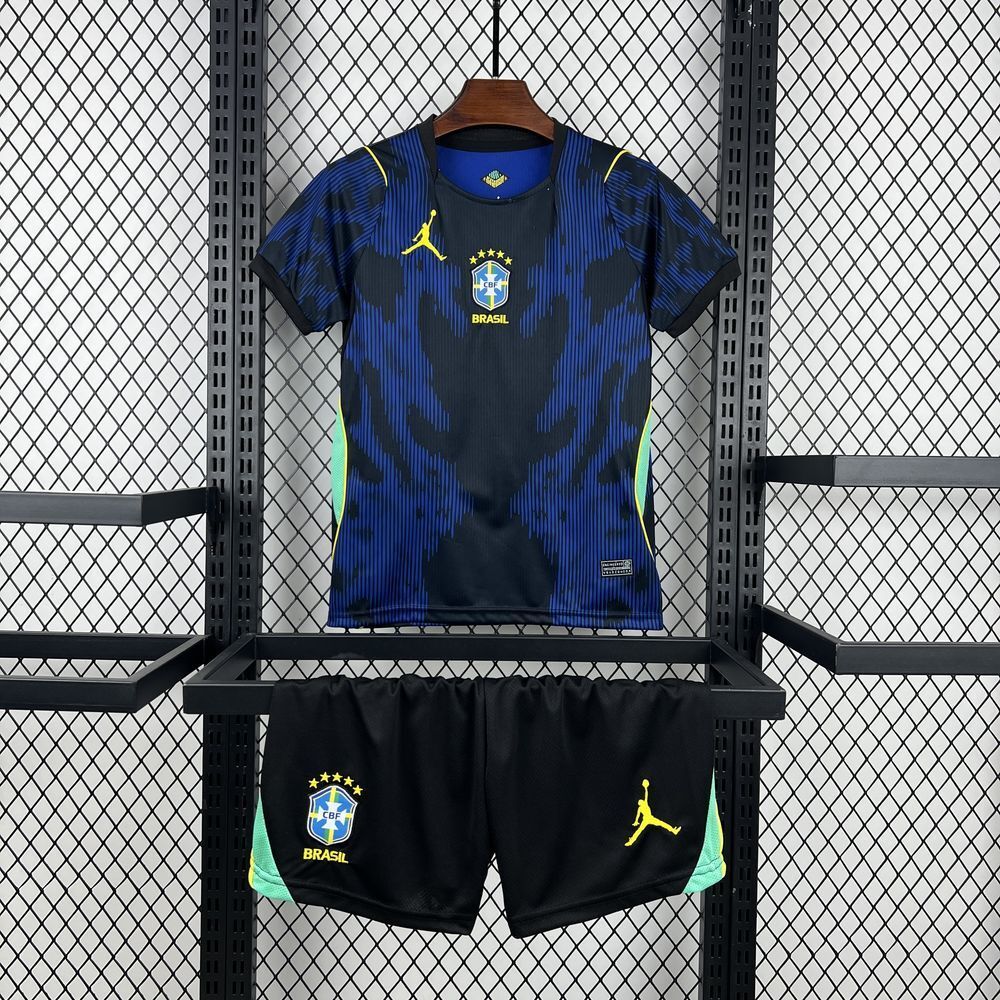 Brazil 2026 World Cup Away Kids Kit Size