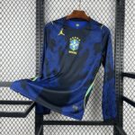 Brazil 2026 World Cup Away Long Sleeve Football Jersey