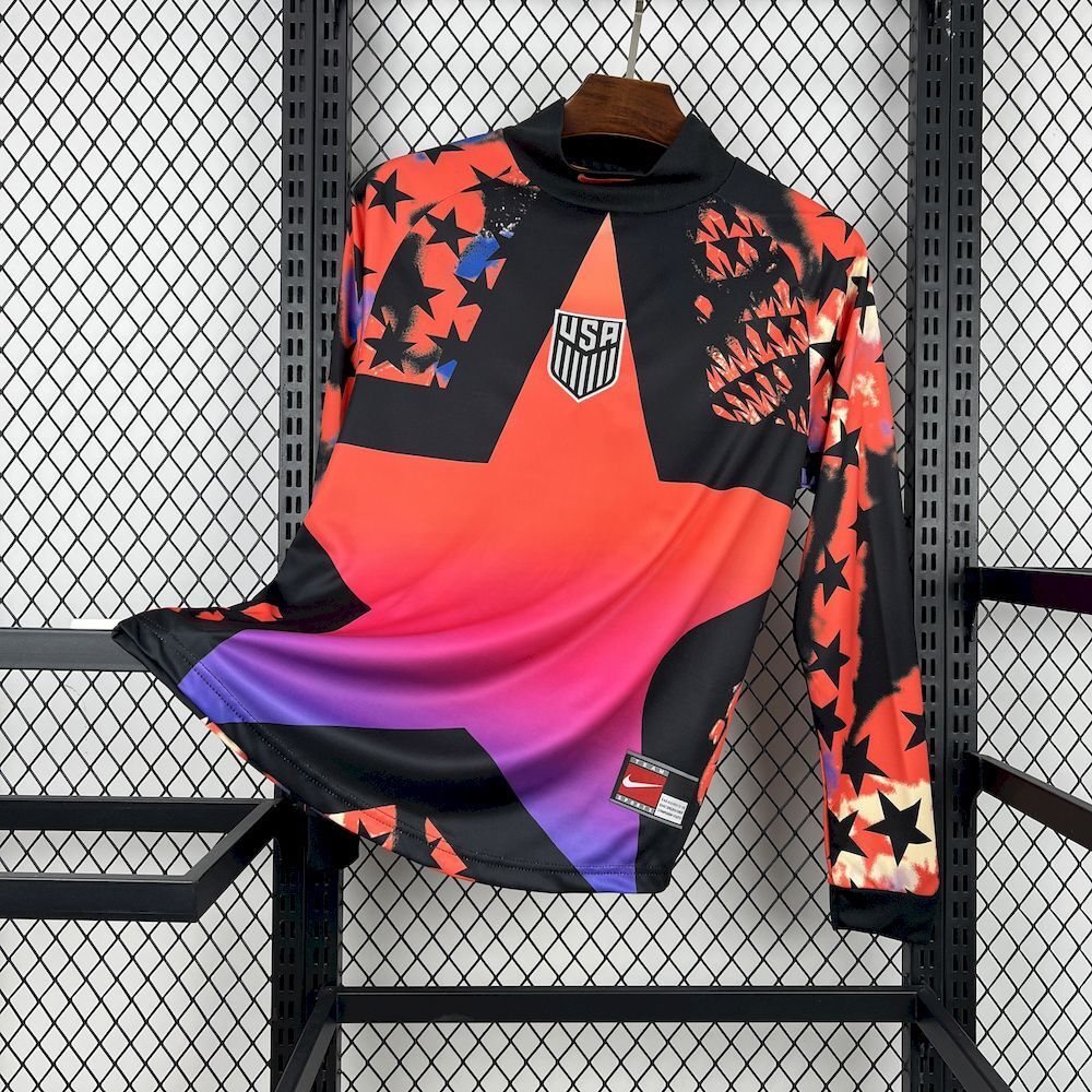 USA 2026 Hollywood Goalkeeper Long Sleeve Football Jersey