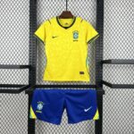 Brazil 2026 World Cup Home Kids Kit Size